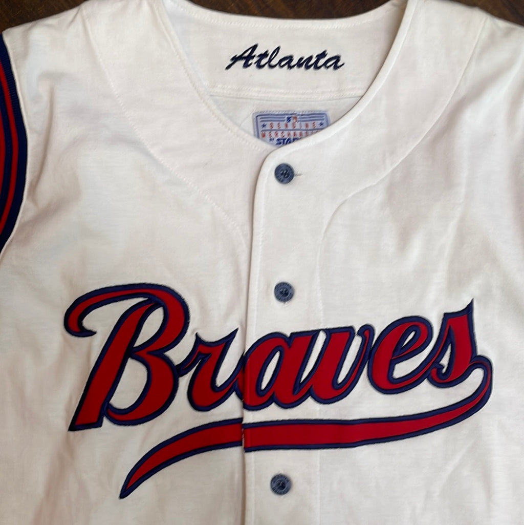 Vintage 90s Starter MLB Atlanta Braves jersey size XXL – Milk Room: Luxury  Streetwear x Vintage x Sneakers