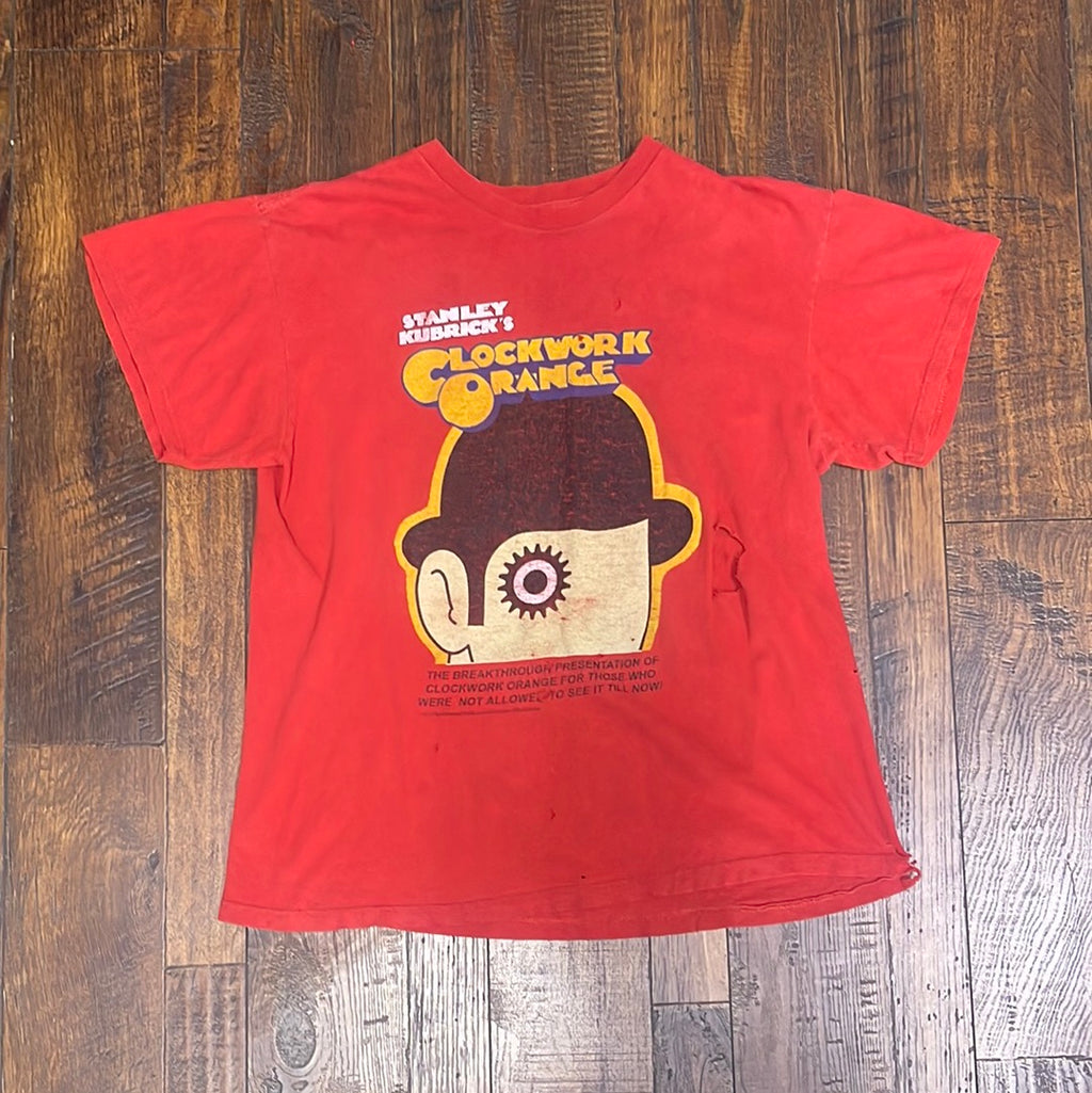 Vintage Clockwork Orange Shirt M Distressed – Milk Room: Luxury