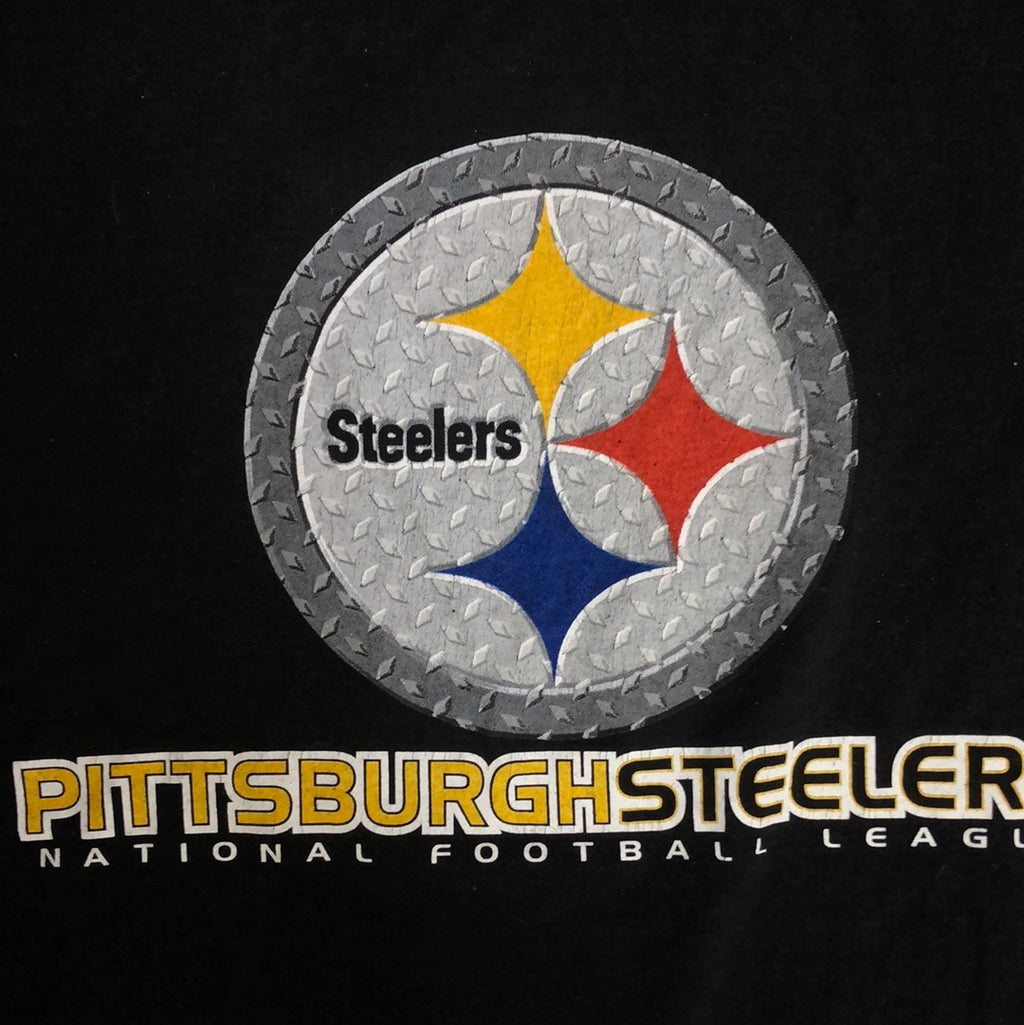 90's Steelers T-Shirt - Wayne Wardrobe - Vintage + Luxury