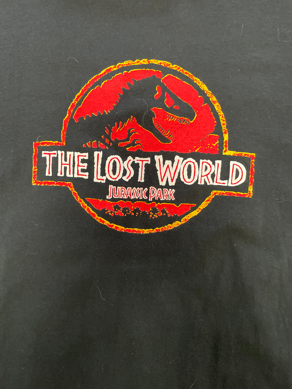 Vintage Jurassic Park Lost World on sale Shirt