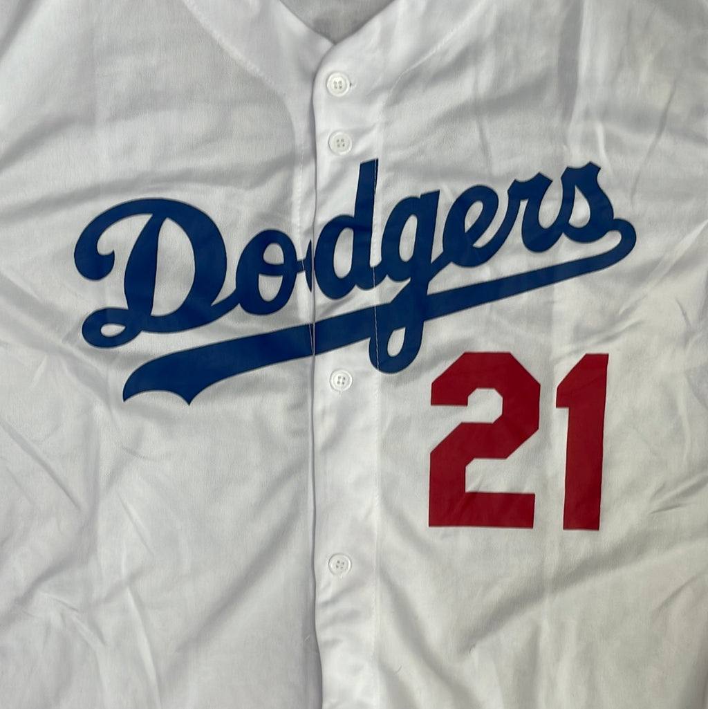 Dodgers Buehler #21 Jersey XL – Milk Room: Luxury Streetwear x