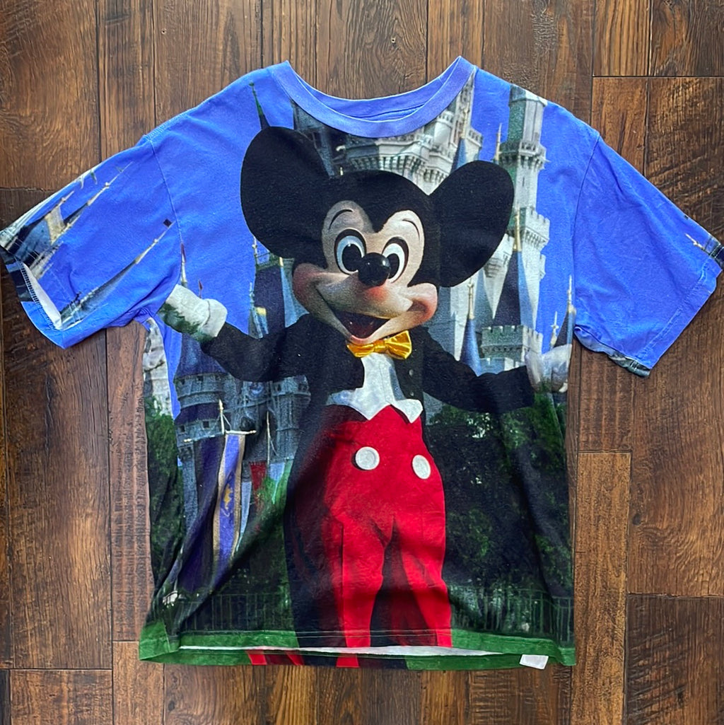 Walt Disney World 50th Anniversary Partners Walt & Mickey retailer Castle Cloud Shirt 2XL