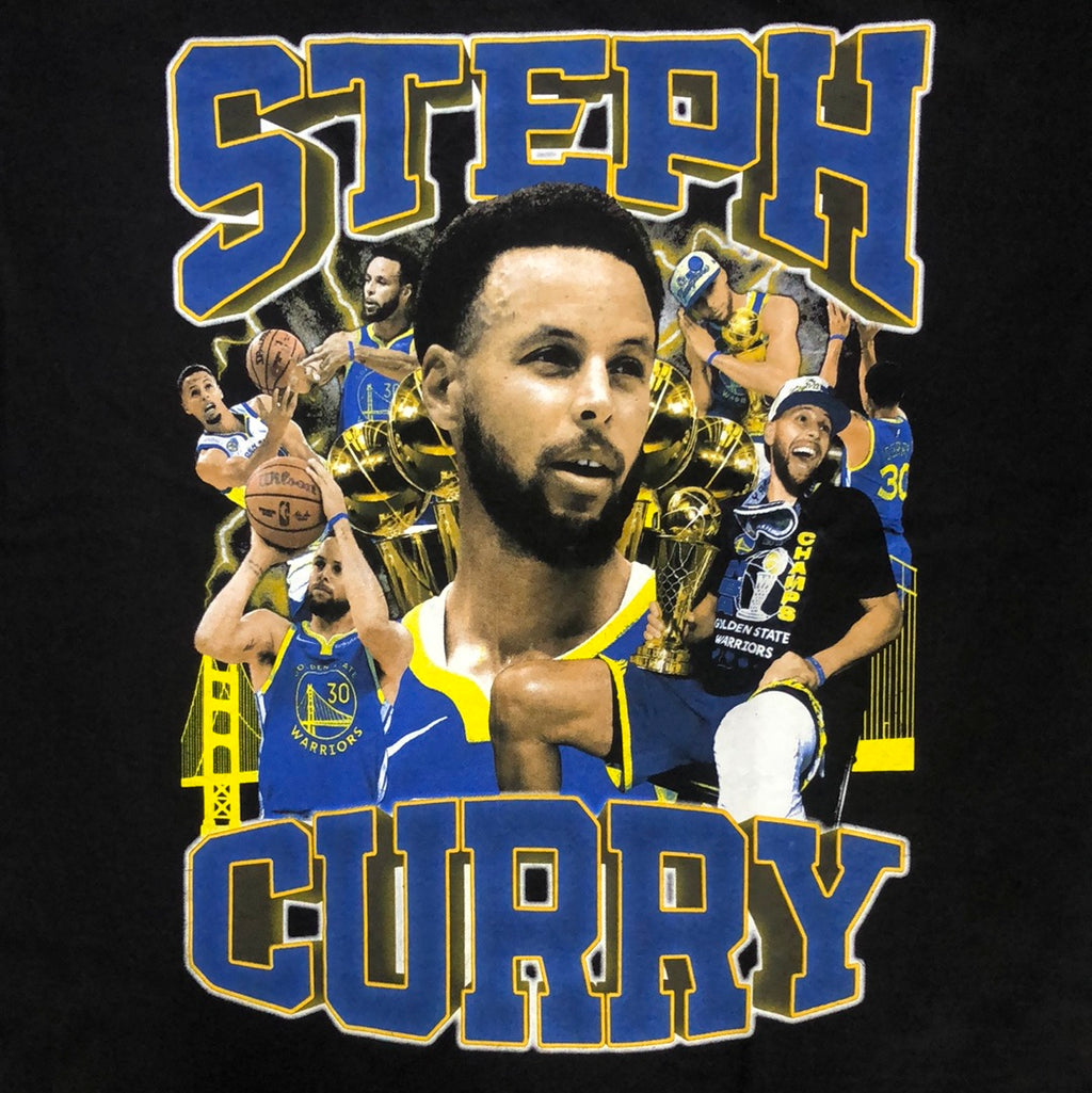 Steph Curry Vintage 90s Bootleg Retro Warriors Nba Basketball Unisex T-Shirt