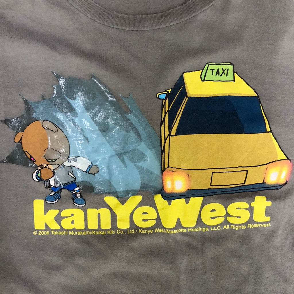 Kanye West Graduation Bear Takashi Murakami Style Art T-Shirt Shirt  Sticker for Sale by jackyboi