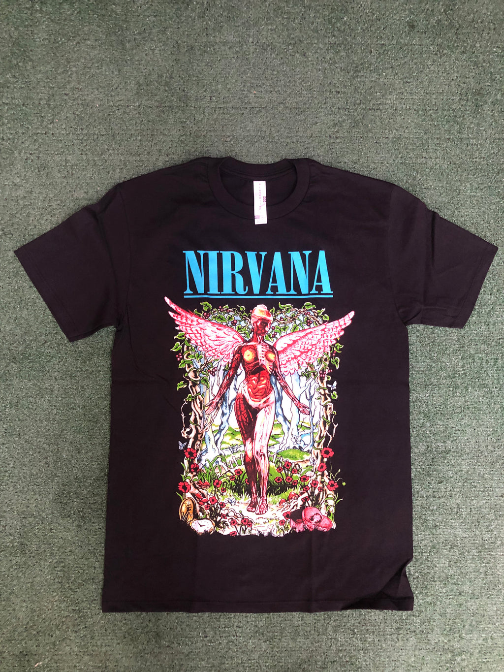 Nirvana In Utero Forest Streetwear Bootleg Style T-shirt – Milk Room