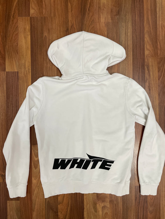 Off white hoodie resale best sale