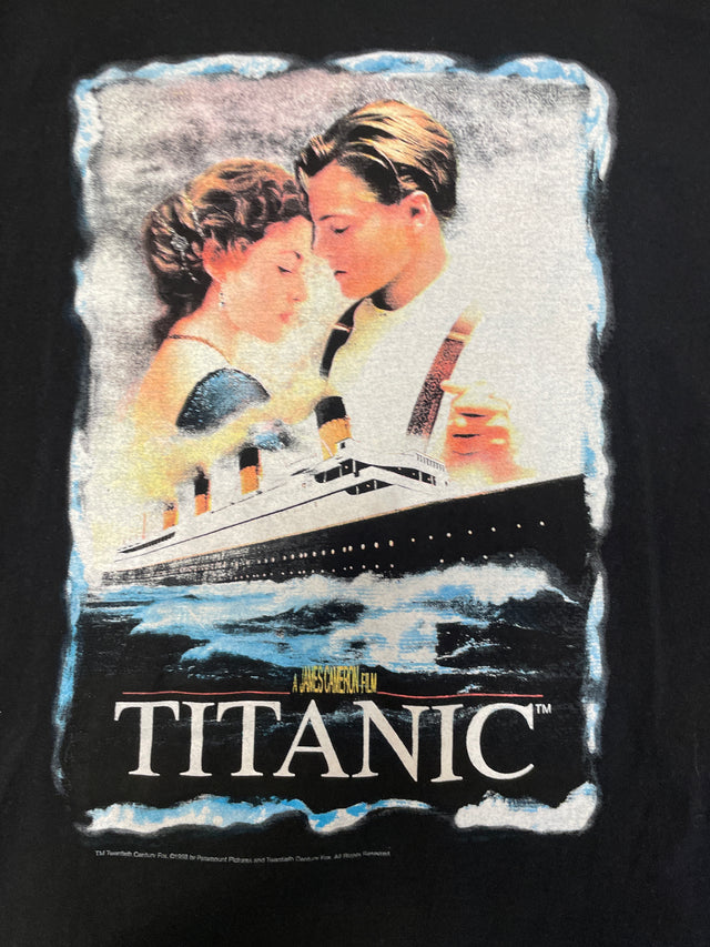 Vintage 1998 Titanic Movie Promo Shirt L