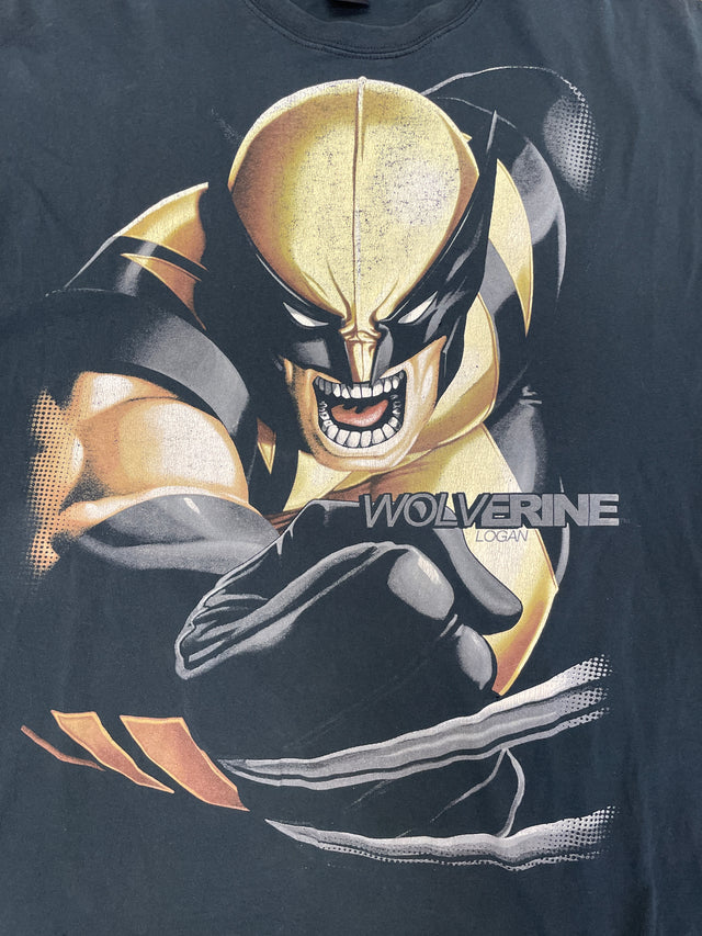 Vintage Marvel Original Wolverine Logan Mad Engine Shirt XL