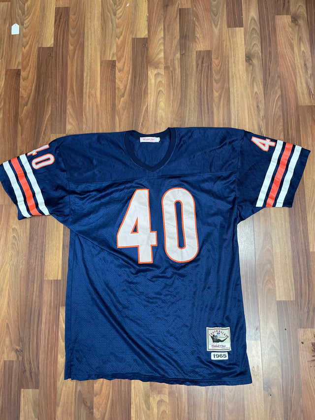 Mitchell & Ness Gale Sayers # 40 CHICAGO BEARS Throwback (1965-1971) XL Jersey