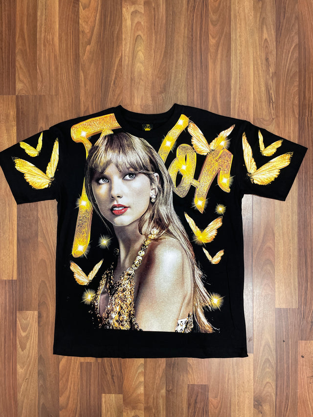 Taylor Swift All Over Print Tee XL