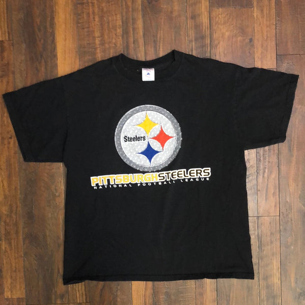 90's Steelers T-Shirt - Wayne Wardrobe - Vintage + Luxury