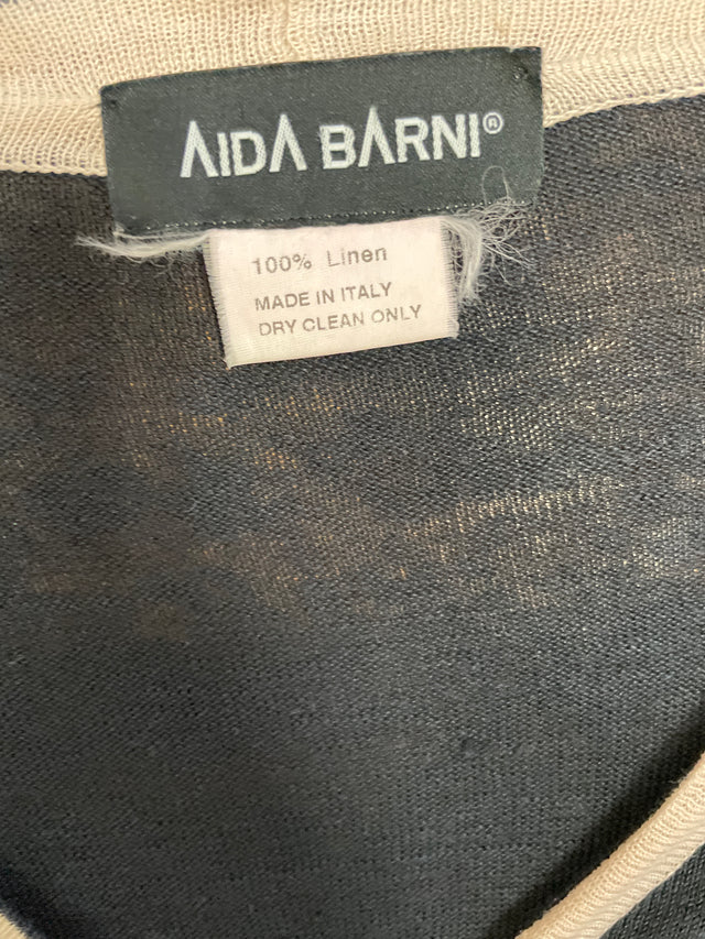 AIDA BARNI Linen Jacket L