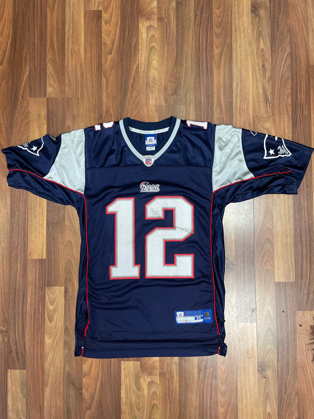 Tom Brady New England Patriots Reebok On Field Jersey M