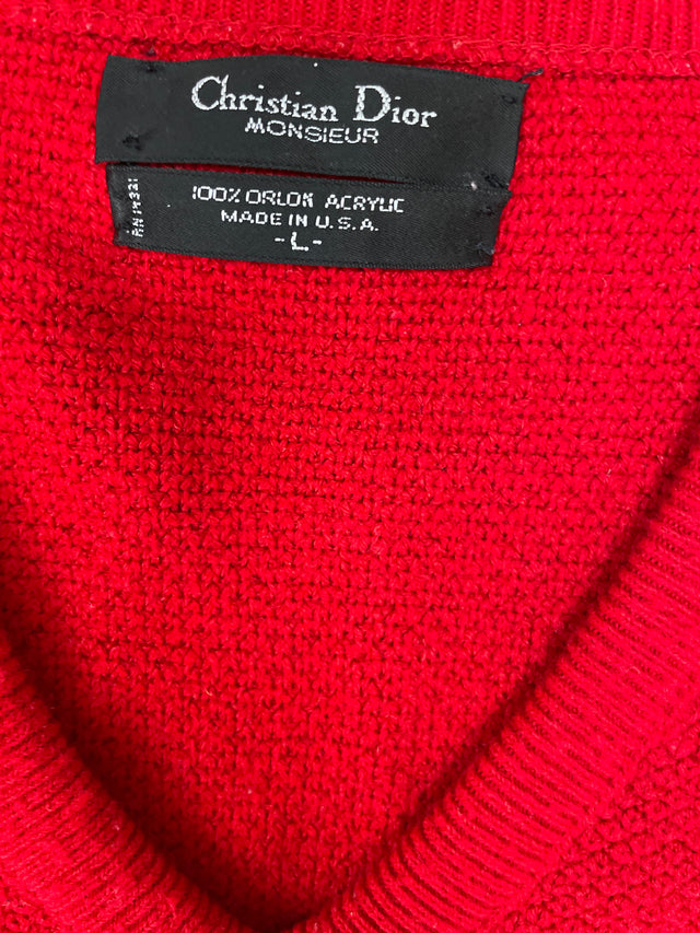 Vintage Christian Dior Sweater L