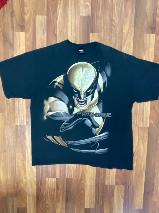 Vintage Marvel Original Wolverine Logan Mad Engine Shirt XL