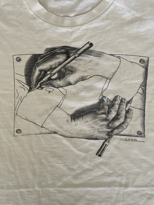 Vintage 1991 MC Escher Andazia Shirt Large