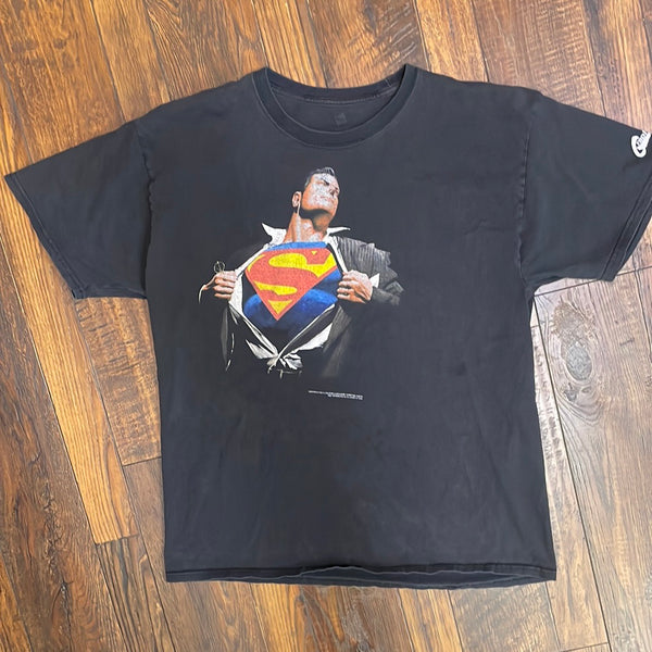 Vintage superman outlet t shirt