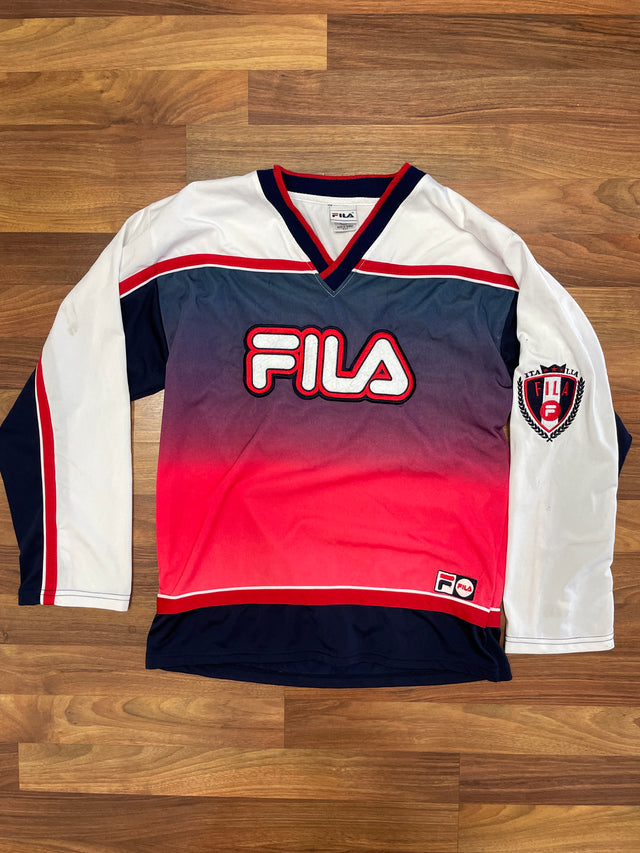 Vintage 90s FILA Italia Jersey M