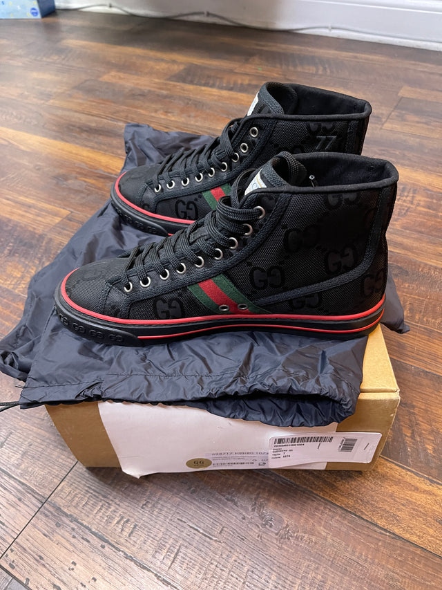 Shop Gucci Off The Grid High-Top Sneakers