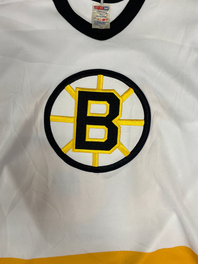 Vintage Boston Bruins Rick Middleton 80s NHL CCM Original Jersey M