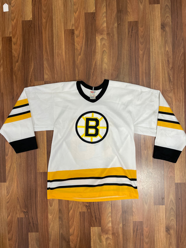 Vintage Boston Bruins Rick Middleton 80s NHL CCM Original Jersey M