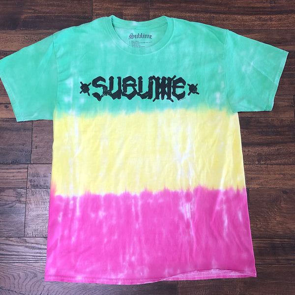 Sublime Rasta Tie Dye Tee – Milk Room: Luxury Streetwear x