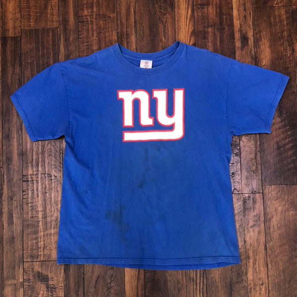 Majestic NFL Vintage Blue New York Giants Tshirt