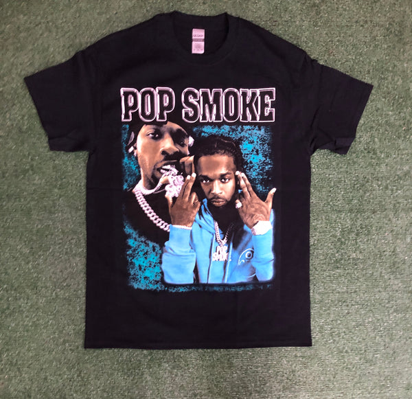 Oldskool Shirts Pop Smoke Bootleg Hip Hop Style Shirt
